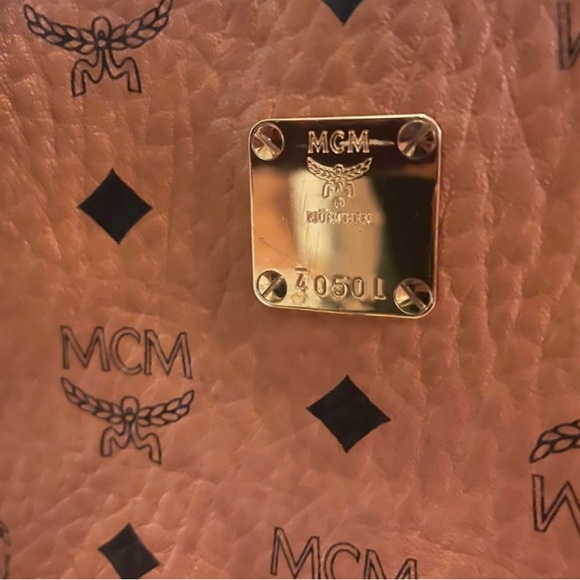 MCM Stark 32 Visetos Backpack - Picture 4 of 14